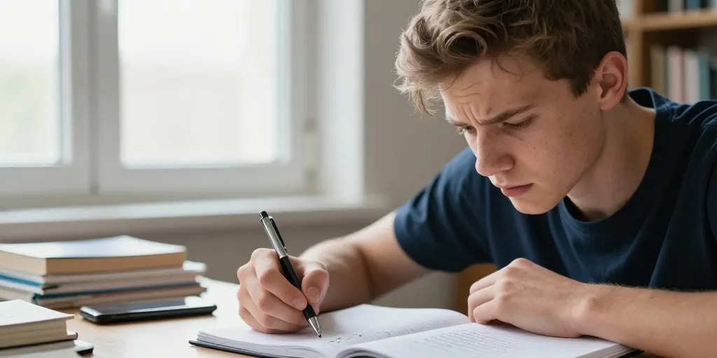 angoisse de performance scolaire