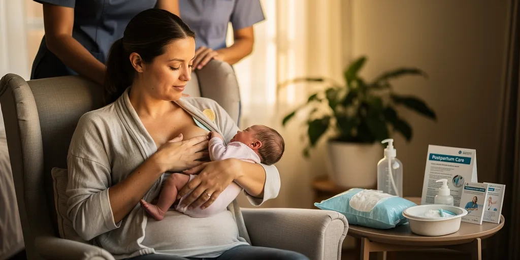 tranchée post partum