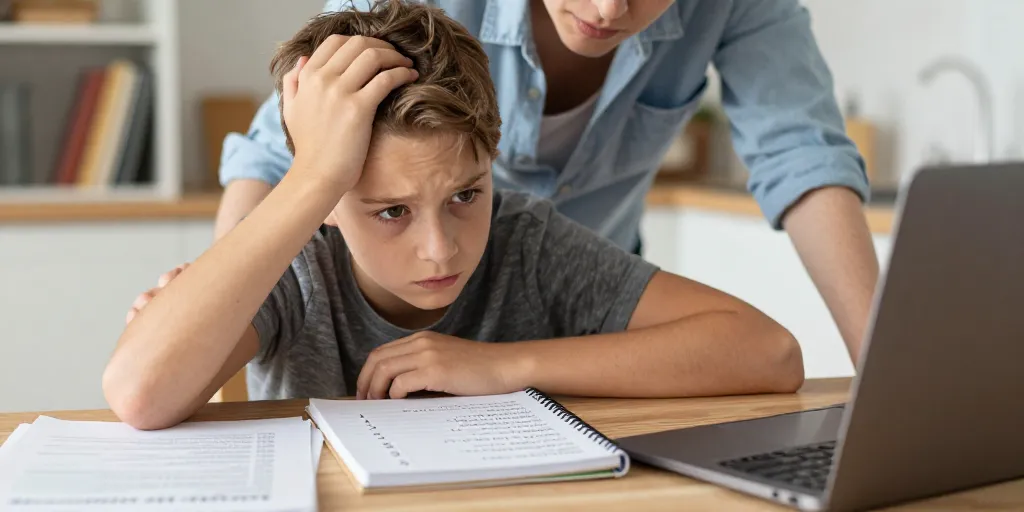 angoisse de performance scolaire