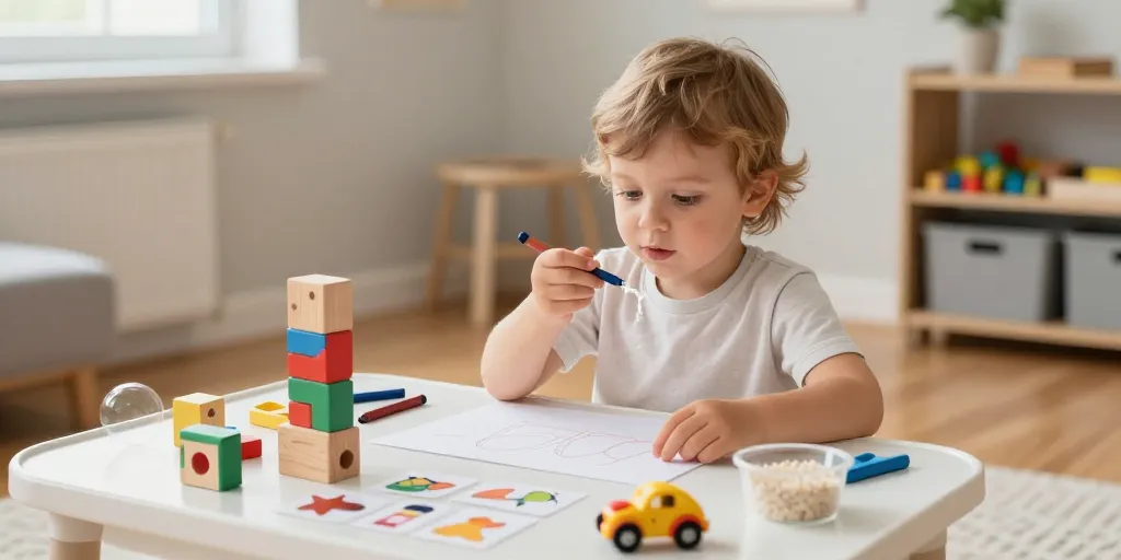 comment occuper un enfant de 4 ans