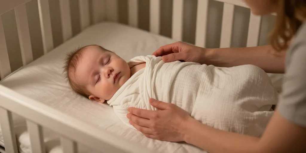 emmailloter bébé nuit