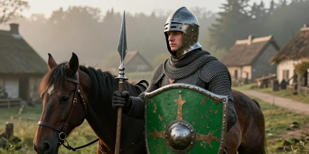 fiche de lecture 5ème le chevalier au bouclier vert