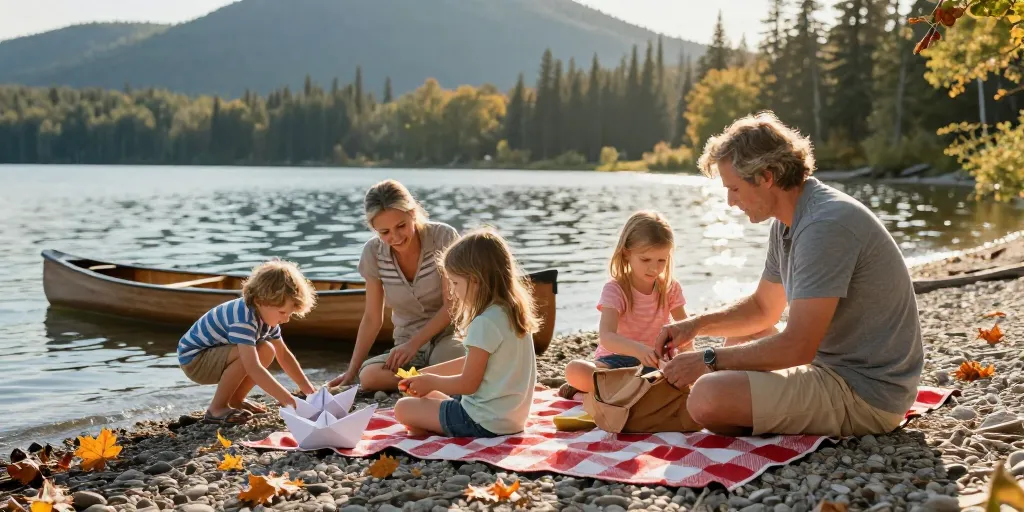 canada en août en famille