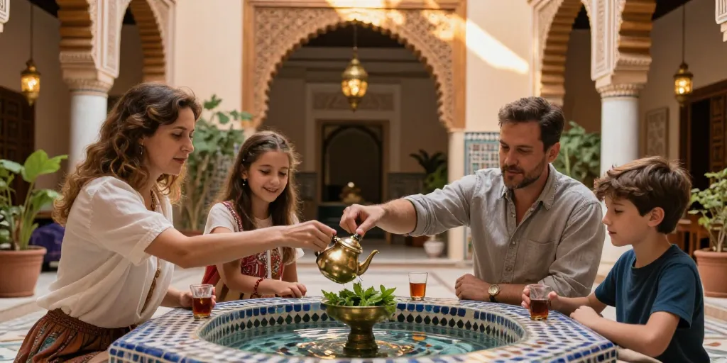 un riad maroc