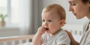 mon bebe tousse et vomit