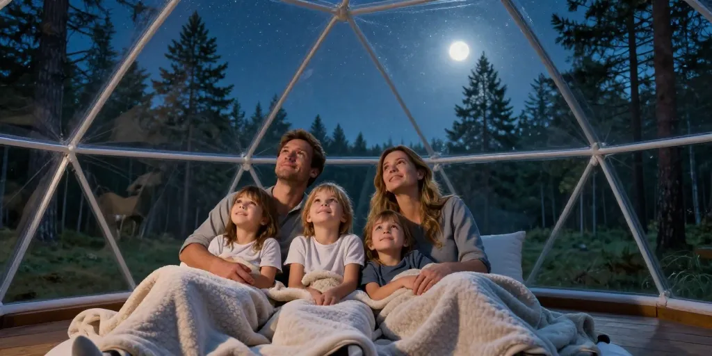 Nuits insolites en famille : les 10 meilleures options pour s’évader